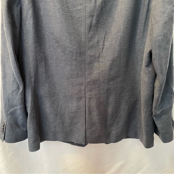 Banana Republic NWT Linen & Cotton Blend Standard Fit Men’s Blazer Size 46R - Picture 8 of 16